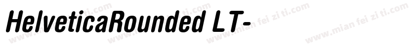 HelveticaRounded LT字体转换